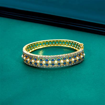 Cz Classic Kada With 2 Tone Plating