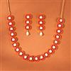 Cz Classic Necklace With Gold Plating
