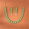 Cz Classic Necklace With Gold Plating