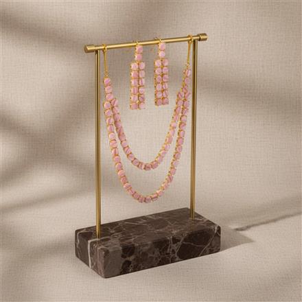 Cz Classic Necklace With Gold Plating