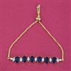 Cz Adjustable Bracelet With Gold Plating
