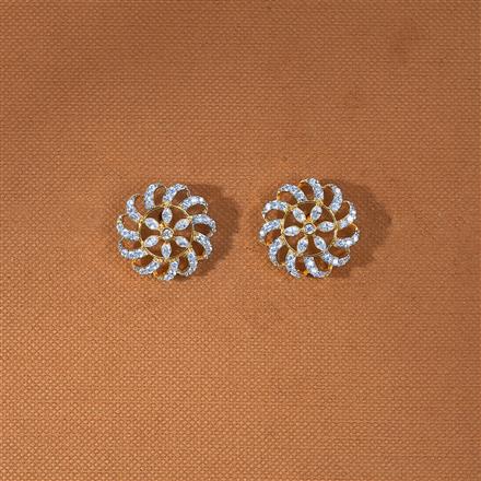 Cz Classic Tops With 2 Tone Rhodium Plating