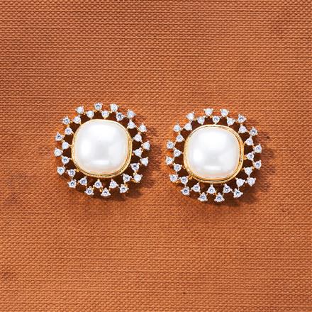 Cz Moti Tops With 2 Tone Plating