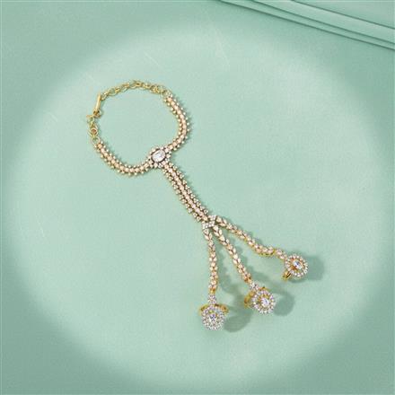 Cz Classic Hath Pan With 2 Tone Rhodium Plating