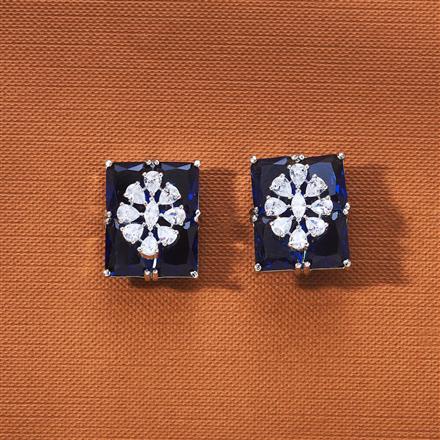 Cubic Zirconia Classic Tops With Rhodium Plating