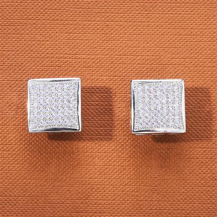 Cubic Zirconia Classic Tops With 2 Tone Rhodium Plating