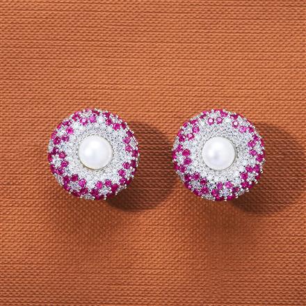 Cubic Zirconia Classic Tops With Rhodium Plating