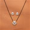 Cz Delicate Mangalsutra With 2 Tone Plating
