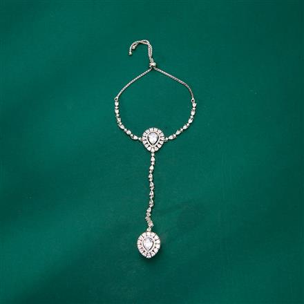 Cz Classic Hath Pan With Rhodium Plating