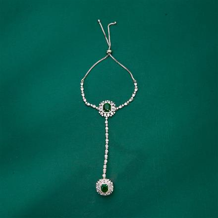 Cz Classic Hath Pan With Rhodium Plating