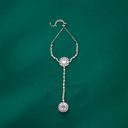 Cz Classic Hath Pan With Rhodium Plating