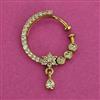 American Diamond Classic Nose Ring with 2 Tone Plating
