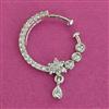 American Diamond Classic Nose Ring with 2 Tone Plating