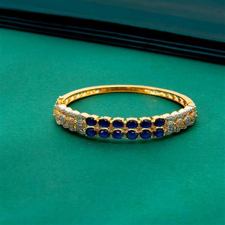Cz Classic Kada With 2 Tone Plating