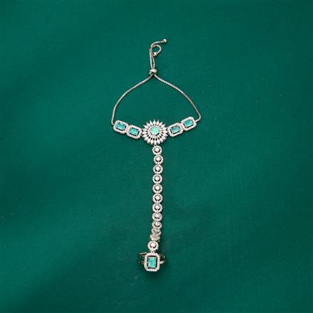 Cz Classic Hath Pan With Rhodium Plating