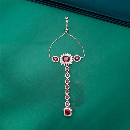 Cubic Zirconia Classic Hath Pan With Rhodium Plating