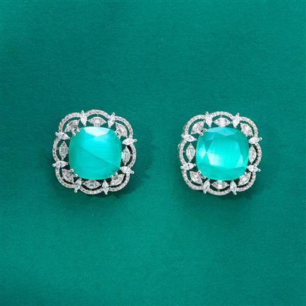 Cz Classic Tops With Rhodium Plating