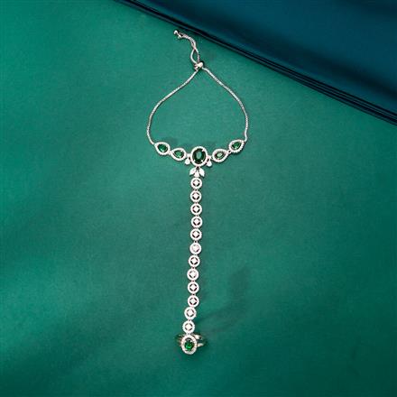 Cz Classic Hath Pan With Rhodium Plating