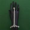 American Diamond Classic Hath Pan with Rhodium Plating
