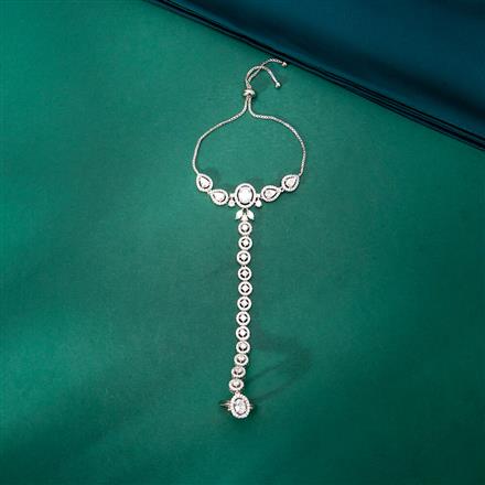 Cz Classic Hath Pan With Rhodium Plating