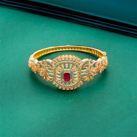 Cz Classic Kada With 2 Tone Plating
