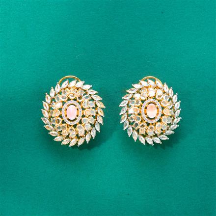Cubic Zirconia Classic Tops With 2 Tone Plating