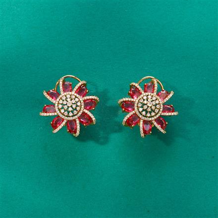 Cz Classic Earring With Mehndi Plating Plating