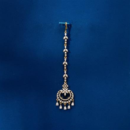 Cz Classic Tikka With Mehndi Plating Plating