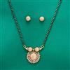 Cz Classic Mangalsutra With 2 Tone Plating