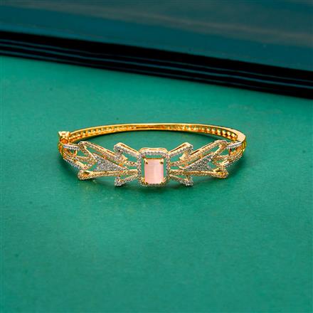 Cz Classic Kada With 2 Tone Plating