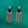Cz Classic Earring With Mehndi Plating