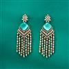 Cz Classic Earring With Mehndi Plating