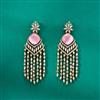 Cz Classic Earring With Mehndi Plating