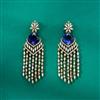 Cz Classic Earring With Mehndi Plating