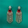 Cz Classic Earring With Mehndi Plating