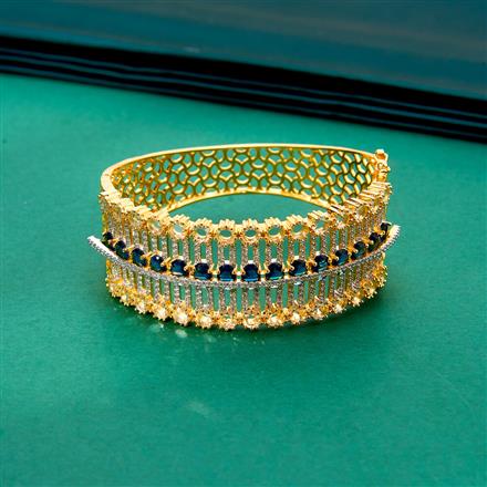 Cz Classic Kada With 2 Tone Plating