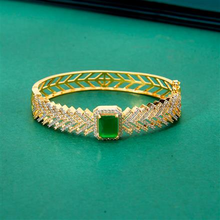 Cz Classic Kada With 2 Tone Plating
