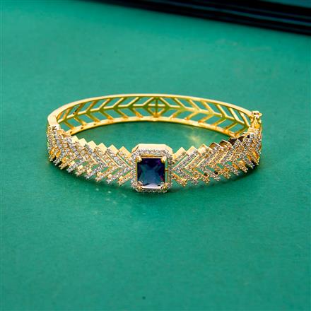 Cz Classic Kada With 2 Tone Plating