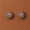 Cubic Zirconia Classic Tops With Mehndi Plating