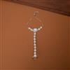 Cubic Zirconia Classic Hath Pan With Rhodium Plating