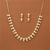 Cubic Zirconia Classic Necklace With Gold Plating
