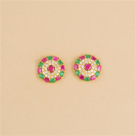 Cubic Zirconia Classic Tops With Gold Plating