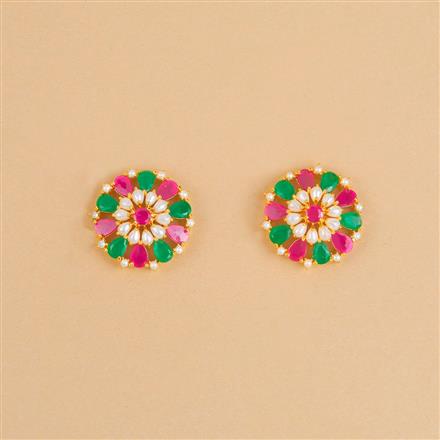 Cubic Zirconia Classic Tops With Gold Plating