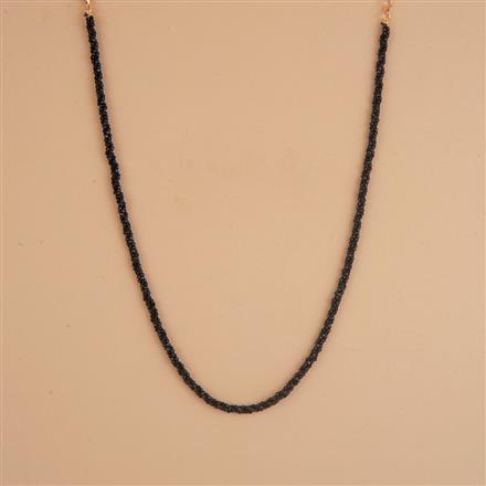Cubic Zirconia Mala Necklace With Gold Plating