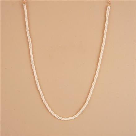 Cubic Zirconia Mala Necklace With Gold Plating