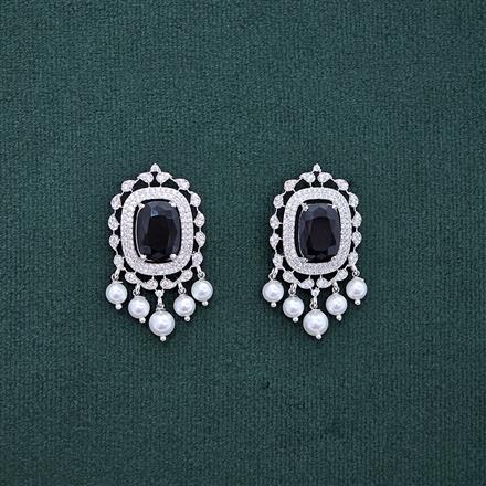 Cz Moti Tops With Rhodium Plating