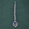 Cz Delicate Tikka With Rhodium Plating