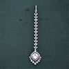 Cz Delicate Tikka With 2 Tone Rhodium Plating