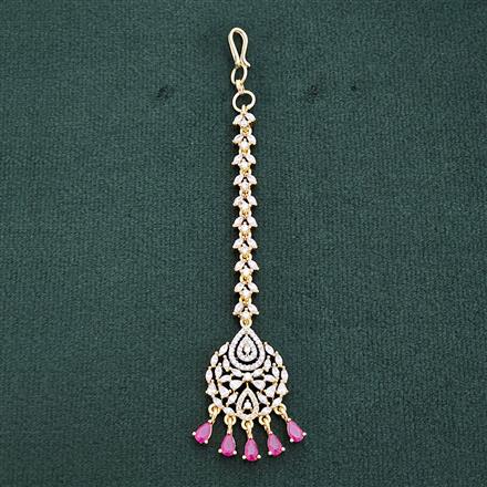 Cz Delicate Tikka With 2 Tone Plating