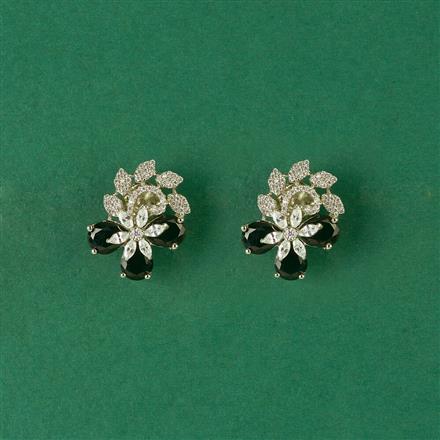 Cz Delicate Tops With Rhodium Plating